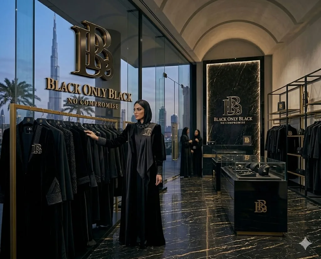 BLACK ONLY BLACK 精品店内饰